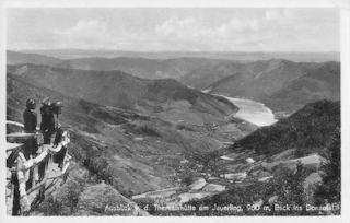 Ausblick v. d. Theresiahütte am Jauerling - alte historische Fotos Ansichten Bilder Aufnahmen Ansichtskarten 