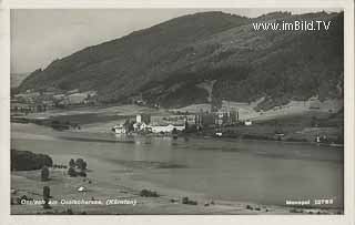 Lufbildaufnahme Ossiach - Kärnten - alte historische Fotos Ansichten Bilder Aufnahmen Ansichtskarten 
