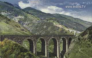 Hundsdorfer Viadukt - Bad Hofgastein - alte historische Fotos Ansichten Bilder Aufnahmen Ansichtskarten 