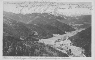 Blick ins Klostertal - Gutenstein - alte historische Fotos Ansichten Bilder Aufnahmen Ansichtskarten 