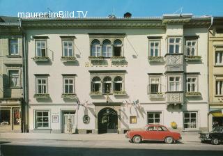 Villach - Hotel Post - Kärnten - alte historische Fotos Ansichten Bilder Aufnahmen Ansichtskarten 