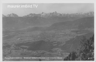 Von der Gerlitzen - Kärnten - alte historische Fotos Ansichten Bilder Aufnahmen Ansichtskarten 