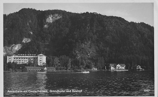 Hotel Annenheim und Seehof - Kärnten - alte historische Fotos Ansichten Bilder Aufnahmen Ansichtskarten 