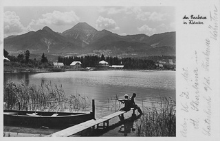 Faakersee - Egger Bucht - Kärnten - alte historische Fotos Ansichten Bilder Aufnahmen Ansichtskarten 
