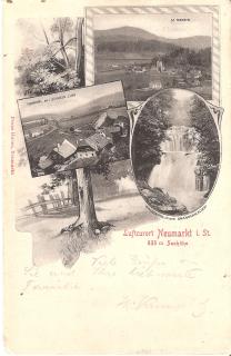 St. Marein und Hammerl bei Neumarkt - Oesterreich - alte historische Fotos Ansichten Bilder Aufnahmen Ansichtskarten 