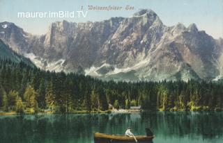 Weissenfelser See - Oesterreich - alte historische Fotos Ansichten Bilder Aufnahmen Ansichtskarten 