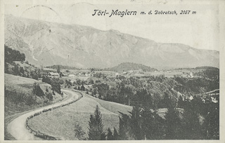 Grenzübergang Thörl Maglern - Kärnten - alte historische Fotos Ansichten Bilder Aufnahmen Ansichtskarten 