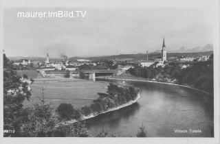 Villach Totale - Kärnten - alte historische Fotos Ansichten Bilder Aufnahmen Ansichtskarten 
