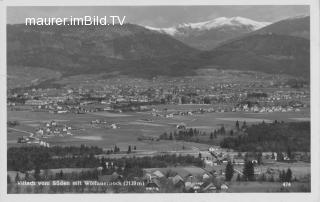 Blickrichtung Villach - Kärnten - alte historische Fotos Ansichten Bilder Aufnahmen Ansichtskarten 