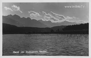 Pressegger See - Presseggersee - alte historische Fotos Ansichten Bilder Aufnahmen Ansichtskarten 