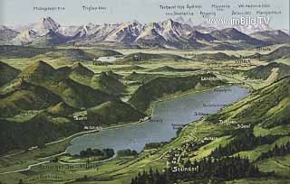 Ossiacher See - Kärnten - alte historische Fotos Ansichten Bilder Aufnahmen Ansichtskarten 