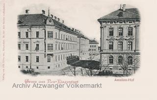 Klagenfurt, Amalienhof - Oesterreich - alte historische Fotos Ansichten Bilder Aufnahmen Ansichtskarten 
