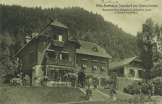 Villa Zierhut in Steindorf - Oesterreich - alte historische Fotos Ansichten Bilder Aufnahmen Ansichtskarten 