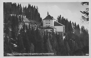 Bergstation Kanzelbahn / Kanzelhöhe - Oesterreich - alte historische Fotos Ansichten Bilder Aufnahmen Ansichtskarten 