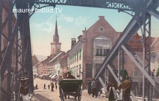 Alte Draubrücke - Oesterreich - alte historische Fotos Ansichten Bilder Aufnahmen Ansichtskarten 