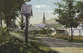Hermagor Wegkreuzung - Oesterreich - alte historische Fotos Ansichten Bilder Aufnahmen Ansichtskarten 