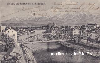 Villach, Draubrücke - Oesterreich - alte historische Fotos Ansichten Bilder Aufnahmen Ansichtskarten 