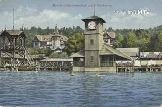Militärschwimmschule - Oesterreich - alte historische Fotos Ansichten Bilder Aufnahmen Ansichtskarten 