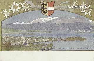 Pörtschach am Wörthersee - Oesterreich - alte historische Fotos Ansichten Bilder Aufnahmen Ansichtskarten 