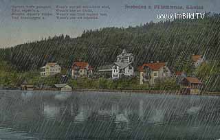 Seeboden bei Regen - Oesterreich - alte historische Fotos Ansichten Bilder Aufnahmen Ansichtskarten 