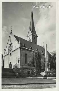 Hermagor Kirche - Oesterreich - alte historische Fotos Ansichten Bilder Aufnahmen Ansichtskarten 