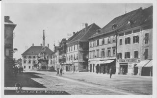 St. Veit an der Glan Hauptplatz - Kärnten - alte historische Fotos Ansichten Bilder Aufnahmen Ansichtskarten 