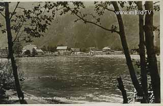 Strandbad in Döbriach - Kärnten - alte historische Fotos Ansichten Bilder Aufnahmen Ansichtskarten 