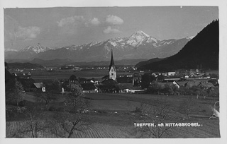 Treffen mit Mittagskogel - Kärnten - alte historische Fotos Ansichten Bilder Aufnahmen Ansichtskarten 