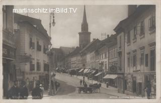 Villach Hauptplatz - Europa - alte historische Fotos Ansichten Bilder Aufnahmen Ansichtskarten 