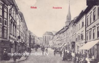 Villach Hauptplatz - Villach-Innere Stadt - alte historische Fotos Ansichten Bilder Aufnahmen Ansichtskarten 