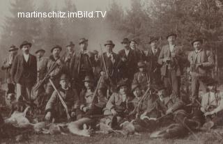 Drobollach - Maria Gailer Jagd - Treibjagd - Oesterreich - alte historische Fotos Ansichten Bilder Aufnahmen Ansichtskarten 