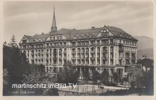 Parkhotel - Villach(Stadt) - alte historische Fotos Ansichten Bilder Aufnahmen Ansichtskarten 