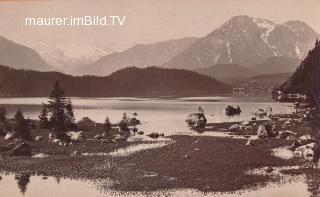 Dachstein von der Seewiese  - Europa - alte historische Fotos Ansichten Bilder Aufnahmen Ansichtskarten 