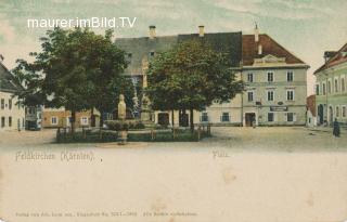 Hauptplatz in Feldkirchen - Europa - alte historische Fotos Ansichten Bilder Aufnahmen Ansichtskarten 