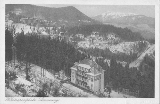 Wintersportplatz - alte historische Fotos Ansichten Bilder Aufnahmen Ansichtskarten 