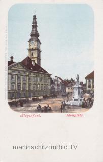 Klagenfurt, Heuplatz - alte historische Fotos Ansichten Bilder Aufnahmen Ansichtskarten 
