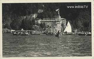 Grandhotel - Sportveranstaltung - Kärnten - alte historische Fotos Ansichten Bilder Aufnahmen Ansichtskarten 