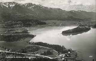 Faakersee Insel - Kärnten - alte historische Fotos Ansichten Bilder Aufnahmen Ansichtskarten 