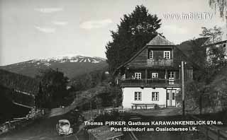 Steindorf - Gasthaus Pirker - Kärnten - alte historische Fotos Ansichten Bilder Aufnahmen Ansichtskarten 