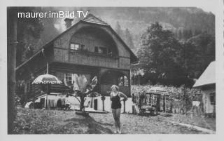 Villen Pension Grimm - Ostriach - alte historische Fotos Ansichten Bilder Aufnahmen Ansichtskarten 