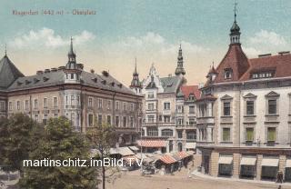 Klagenfurt, Obstplatz - Oesterreich - alte historische Fotos Ansichten Bilder Aufnahmen Ansichtskarten 