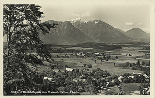 Blick von der Danielkirche - Kärnten - alte historische Fotos Ansichten Bilder Aufnahmen Ansichtskarten 