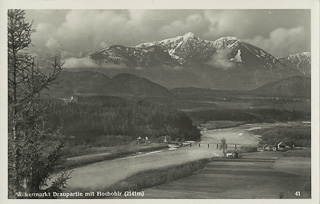 Brücke über die Drau - Kärnten - alte historische Fotos Ansichten Bilder Aufnahmen Ansichtskarten 