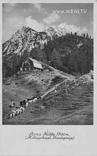 Anna Hütte am Jepca Sattel - Kärnten - alte historische Fotos Ansichten Bilder Aufnahmen Ansichtskarten 