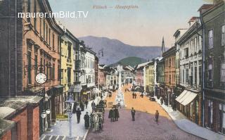 Hauptplatz Villach - alte historische Fotos Ansichten Bilder Aufnahmen Ansichtskarten 