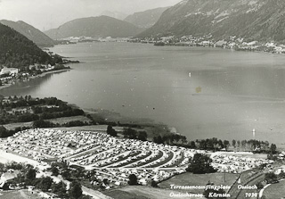 Terassencamping Ossiach - alte historische Fotos Ansichten Bilder Aufnahmen Ansichtskarten 