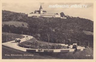 Wien, Kahlenberg Höhenstraße - Europa - alte historische Fotos Ansichten Bilder Aufnahmen Ansichtskarten 