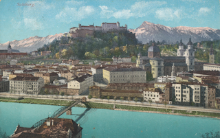 Salzburg - Salzburg(Stadt) - alte historische Fotos Ansichten Bilder Aufnahmen Ansichtskarten 