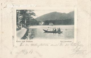 Am Erlaufsee - alte historische Fotos Ansichten Bilder Aufnahmen Ansichtskarten 