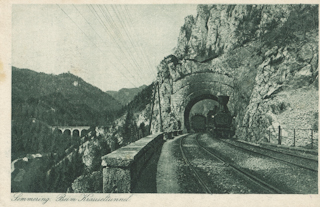 Semmering, Beim Krausltunnel - alte historische Fotos Ansichten Bilder Aufnahmen Ansichtskarten 